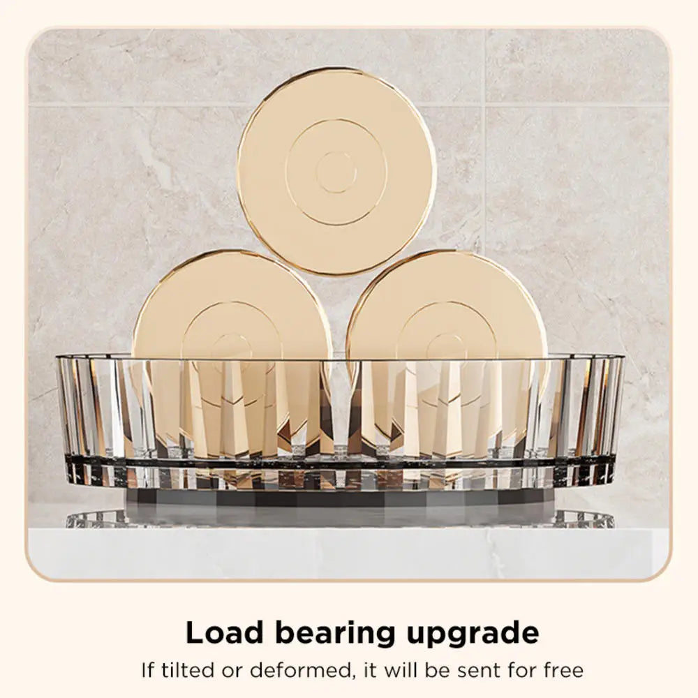 Rotating Tray Spice Rack Pantry Cabinet Turntable With Base Storage Bin Kitchen Organizer For Seasoning Cosmetic Storage Box