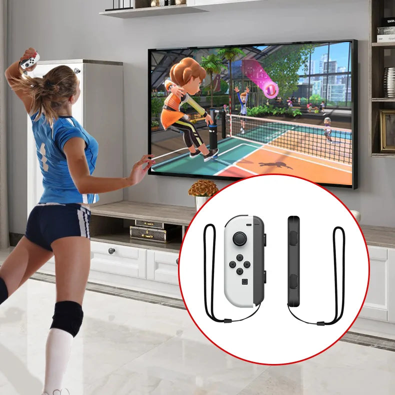2024 Switch Sports Accessories Bundle -10 in 1 Family Accessories Kit for NS Sports Games Compatible with Switch/OLED