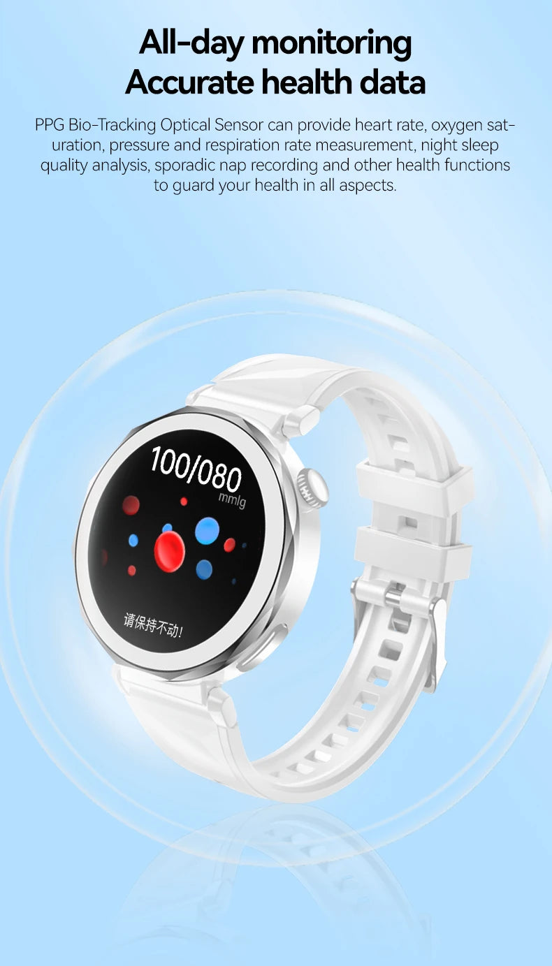 GT5 Mini Smartwatch with GPS NFC & Bluetooth Call